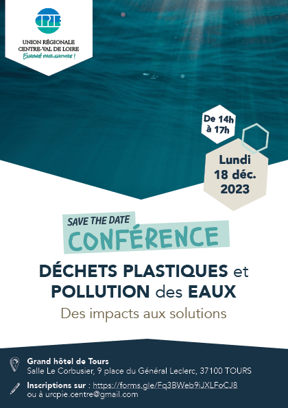 Conférence « Déchets plastiques et pollution des eaux : des impacts aux solutions »