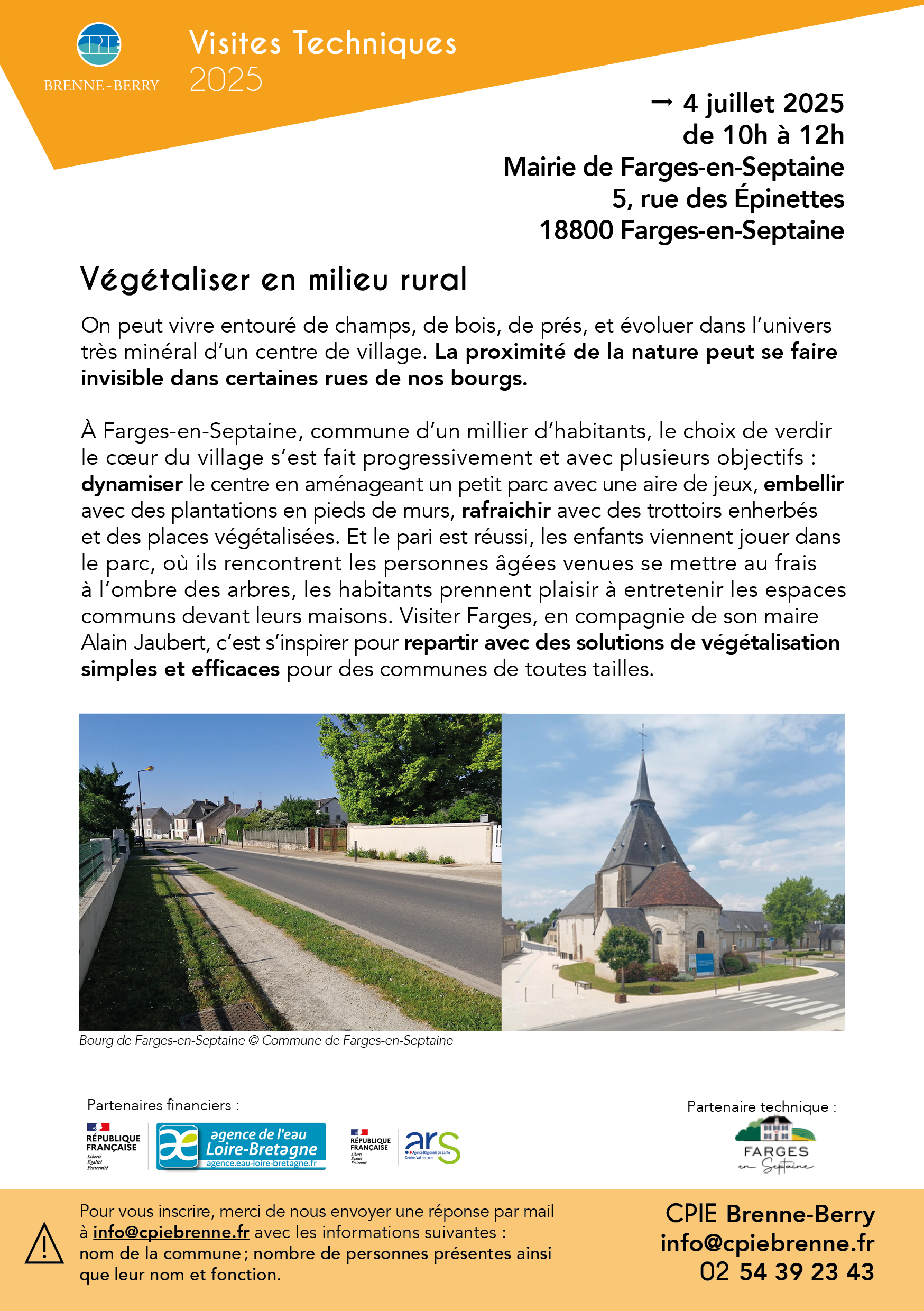 Visite technique : végétaliser en milieu rural