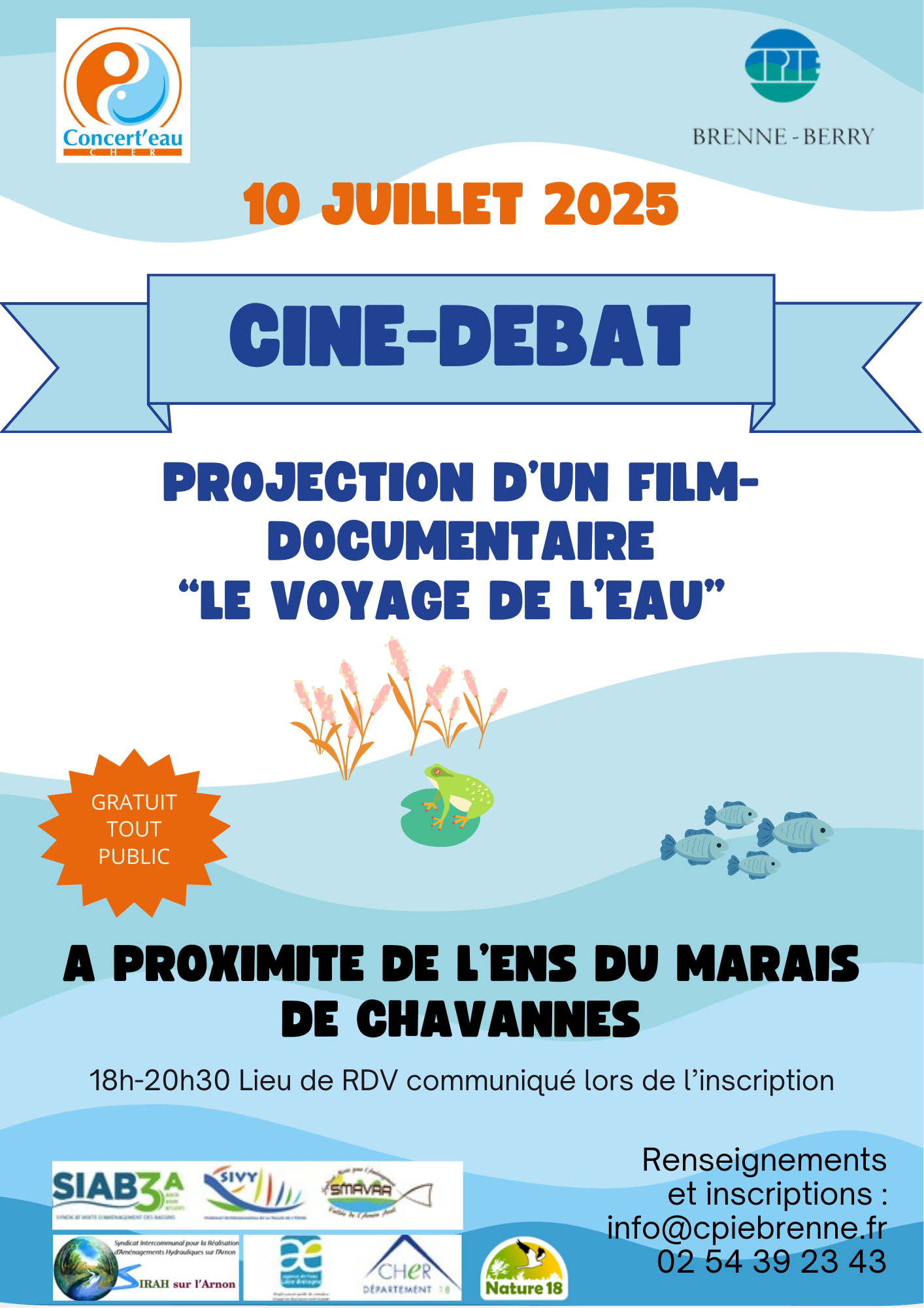 Concert’Eau : ciné-débat !