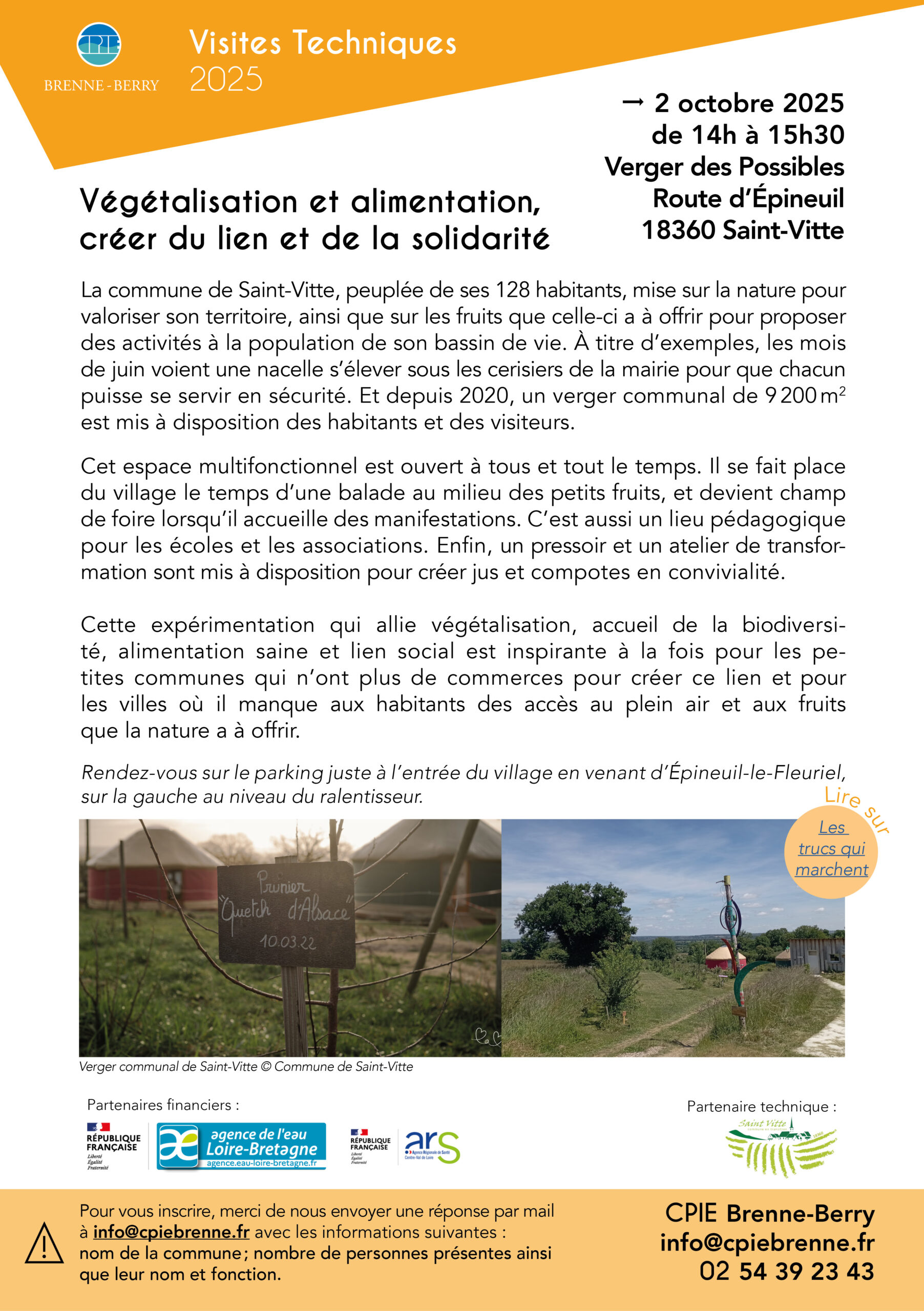 Visite technique : végétalisation et alimentation, créer du lien et de la solidarité